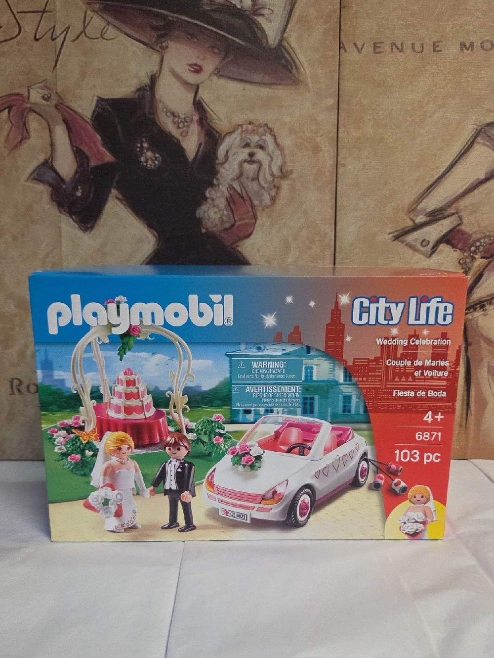 City Life Wedding Celebration Playset - White & Pink
